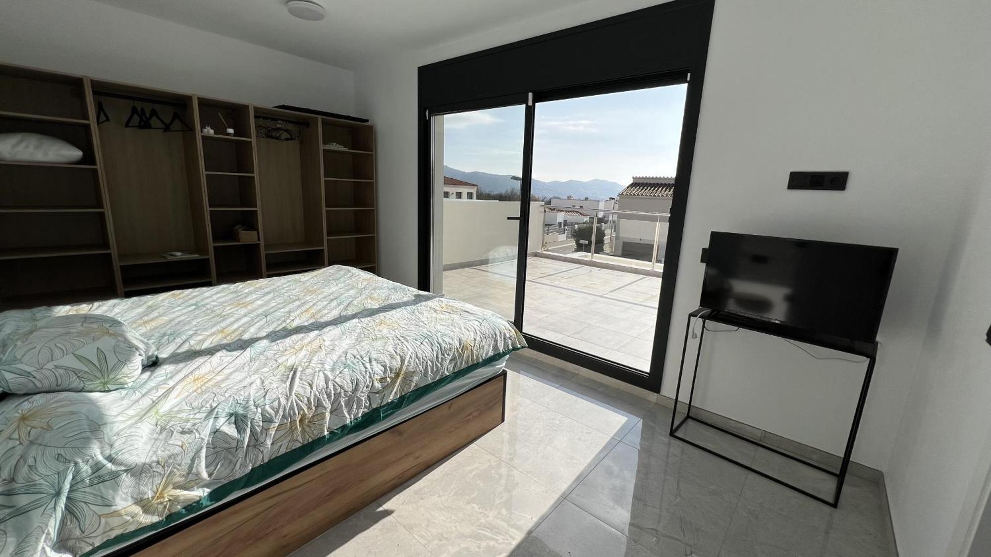 Casa Moderna Roses Con Piscina Y Jardin Mas Bosca, Roses Βίλα Palau Saverdera Εξωτερικό φωτογραφία
